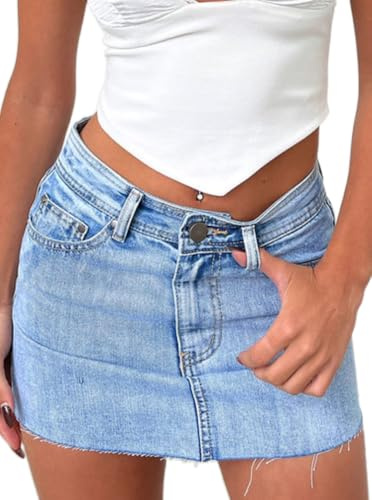Just Quella Jean Skirts for Women Denim Skirt (US 00)