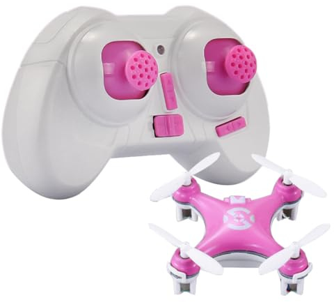 Asyduey RC Quadcopter Cx10 Mini Drone de Control Remoto 2.4G 4CH con LED HelicóPtero ElectróNico AvióN EléCtrico Juguetes para NiñOs-A