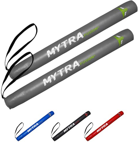 Mytra Fusion bâton Gant bâtons de Boxe Mitaines de Mise au Point Coussinets Formation Arts Martiaux Mitaines de Kickboxing MMA Muay Thai Mitaines Cible 50X17 CM (Gris)