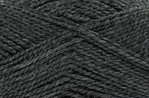 King Cole Big Value Chunky Knitting Yarn 100% Acrylic Wool 100g Ball (Charcoal 3281)