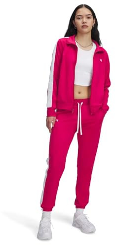 Under Armour Chándal Tricot - Fucsia/Blanco/Blanco - MD