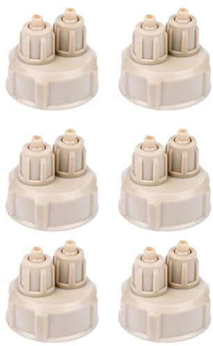 Quystetes Generador de de CO2 para acuario, tapa de botella, planta de pecera, difusor de aire, herramienta generadora de dióxido de carbono, instrumento fácil de usar