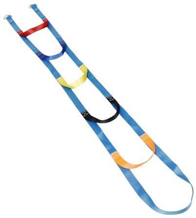 Warmhm Buntes Langes Kletterseil Robustem Material Weiche Kindersicherheitsleiter Für Draußen Tragbare Outdoor-spielausrüstung Zum Klettern Und Hängen Für Junge Mädchen