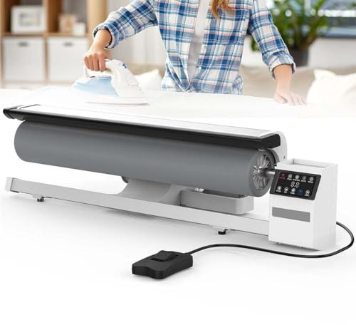 Plancha industrial a vapor, 2950 W, vapor continuo de alta potencia para un planchado y prensado eficientes, ideal para ropa de cama y sábanas de hotel