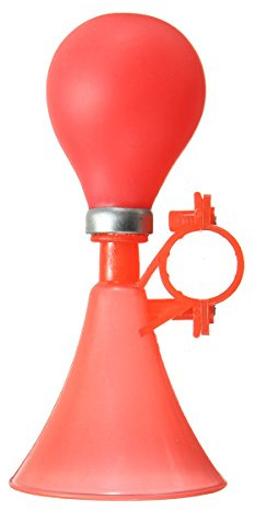 Alamor Squeeze bocina claxon Sirena Campana Ciclo Hooters para niños Bicicletas Bicicleta 4Colour - Rojo