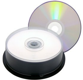 Prodye DVD+R DL 8,5 GB nierle Edition unbedruckt 8X Speed Double Layer Cakebox 25 Stück