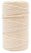 Vaessen Creative Filato macramè naturale, 4 mm x 100 m, 100% cotone, disponibile in diversi colori, fai da te, decorazione come fioriere, arazzo da parete, lanterna antivento, acchiappasogni
