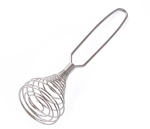 Batidor manual – Batidor de varillas en espiral de resorte, batidor para