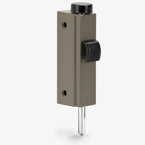 Gliding Patio Door Auxiliary Foot Lock Compatible with Andersen OEM Part #1997220 (1978 to Present), 2-13/16 Mounting Hole Centers, Stone Diecast