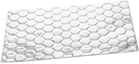 MAGICLULU Pannello Fonoassorbente Per Auto Isolamento Acustico Smorzamento Del Suono Materiale in Lamiera Alluminio e Gomma Butilica Resistente All Usura Facile Installazione Fai Da Te