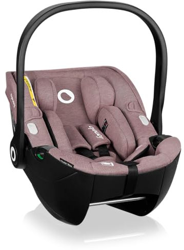 LIONELO MOXIE i-Size Kindersitz 40-87 cm, Babyschale Gruppe 0+, rückwärtsgerichtet, Kopfstütze verstellbar, Seitenschutz, i-Size R129