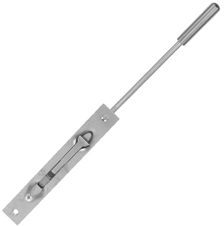 KOMBIUDA Cerrojo Oculto de Acero Inoxidable 8 Pulgadas para Puertas y Ventanas Herrajes Antirrobo Resistentes al Fuego Protección Climática y Seguridad Doméstica y Comercial