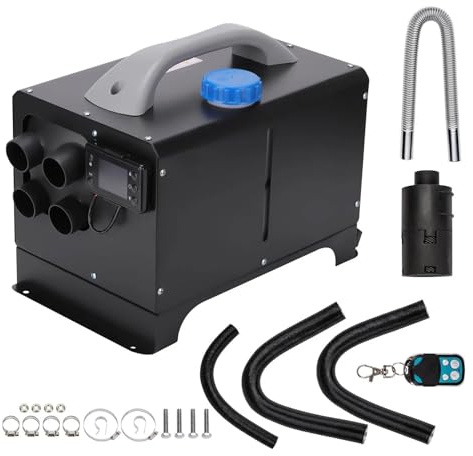 CVPX Riscaldatore da Parcheggio Diesel 12V 24V Riscaldatore per Auto E Casa Adatto per Auto, Camion, Riscaldamento dell'Aria del Carburante del Veicolo