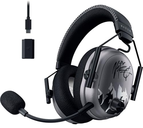 Razer BlackShark V3 Pro NiKo Edition - Wireless ANC Esports Headset - Active Noise Cancellation - Drivers 50mm - Detachable HyperClear Mic - HyperSpeed 2,4 GHz & Bluetooth - FPS - PC/Mac | NiKo