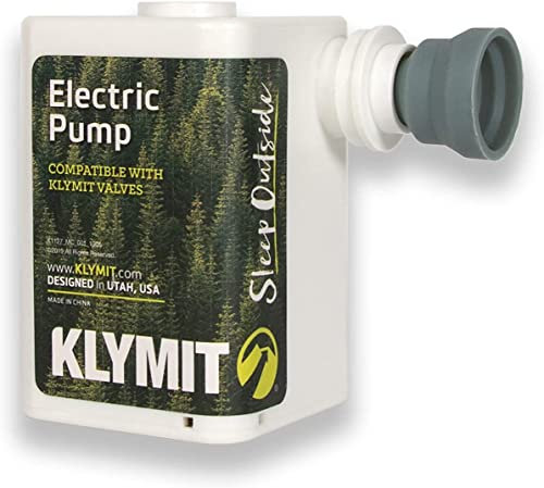 Klymit Unisex's Electric Pump, White, One Size