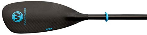 Wilderness Systems Apex Carbon Recreation/Touring Kayak Paddle | Carbon Fiber Blade | Adjustable Carbon Fiber Shaft (205-225cm), Black (8070223)