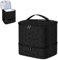 Porta Smalti Organizer Borse Per Unghie, Borsa da Viaggio per Smalti per 30 Flaconi, Borsa Organizer Smalti per Smalto, Contenitore per Smalto a Doppio Strato, Scatola da Viaggio Per Smalti