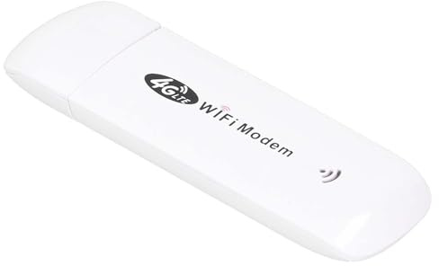 RASTKY Enrutador Inalámbrico Dongle de Módem WiFi 4G LTE con Ranura para Tarjeta SIM para Uso en Automóvil, USB Plug and Play, Compatible con/Mac//, hasta 150 Mbps de Velocidad, Indicador LED,
