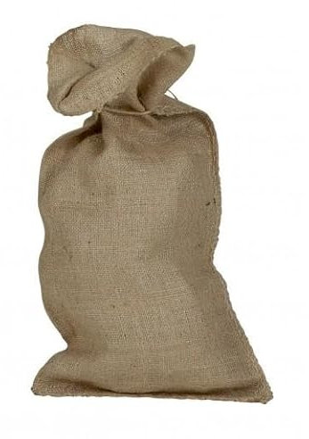 Sac de Jute 30x60cm Biodégradable | Petit Sac pour Sable | Sac en Toile de Jute avec Cordon | Lot de 50 sacs