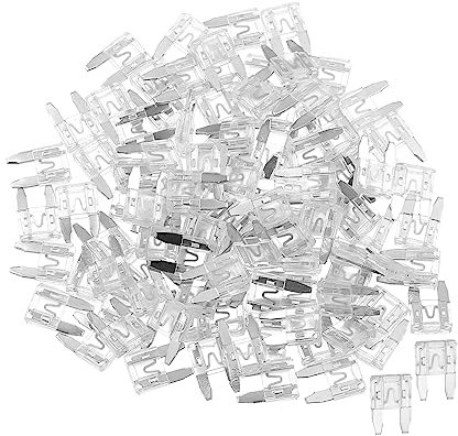 A ABSOPRO Auto Lama Stile Fusibili 25A Durevole | Corto Circuito Protezione 100pz