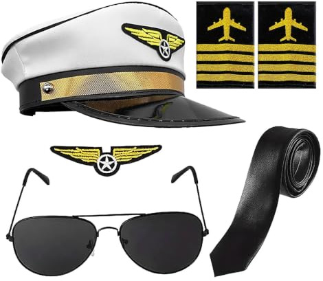Costume pilote Halloween Tenue de Soirée Classique et Déguisement