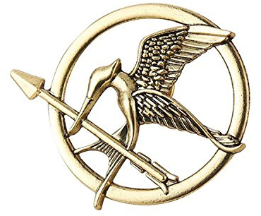 JCEK The Hunger Games Prop Replica Pin Mockingjay