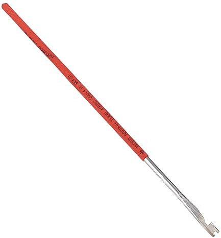 Steel Woodwind Repair Tool, Spring Hook for Sax Clarinet Oboe Flute Piccolo Bassoon (Random Color for Tube Sleeve)