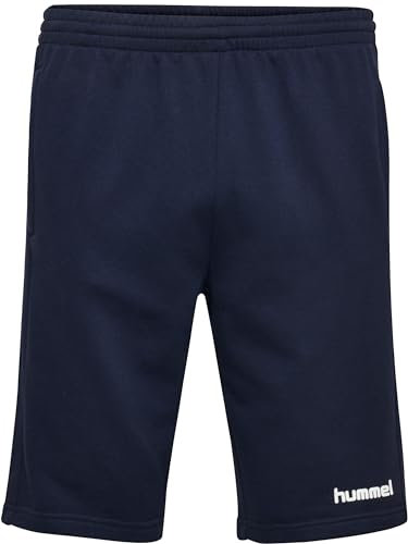 Hummel Kinder Shorts hmlGO KIDS COTTON BERMUDA, Marine, 2XL, 204053-7026