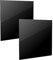 QWORK® 2 Pieces lámina acrílica negra de 3mm, lámina de plexiglás negra, 30x30cm, para decoración del hogar, pintura, marco de fotos