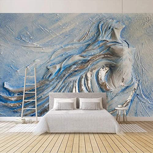 Papel Pintado Fotográfico Mural Autoadhesivo 3D Belleza Creativa En Relieve Pósteres De Pared Artística Para Pared Pegatinas De Pared Para Sala De Estar Tv Sofá Hotel Temático 140(ancho) x70(alto) cm