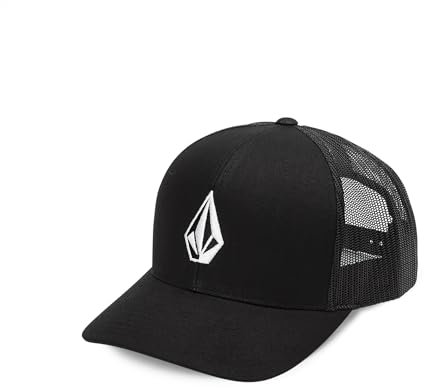 Volcom Trucker Cap Full Stone Cheese Schwarz