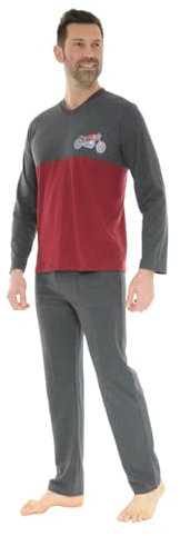 CHRISTIAN CANE Pyjama. Gris DAUBIAS