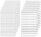XIATIAN 12 Sheets/1980 Pcs Double Sided Sticky Foam Pads, 3D Adhesive Foam Pads 2 Sizes, White Foam Sticky Pads Foam Sheets for Crafts DIY Art Balloons Party Decoration