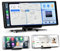 2025 Neuestes 10,26 Zoll Carplay Display & Android Auto Display: Buddy Display mit GPS Navigation 4K Dashcam Rückfahrkamera Bluetooth 5.2 Siri Sprachsteuerung IPS Touchscreen Mirror Link AUX FM 64G TF