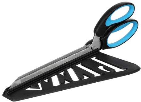 TOYANDONA Edelstahl Pizza schere mit Kunststoffgriff Abnehmbar Robuste Haushalts küchenschere Sicherer Pizzaschneider für Schnelles Schneiden Spülmaschinenfest Geeignet für Familie und