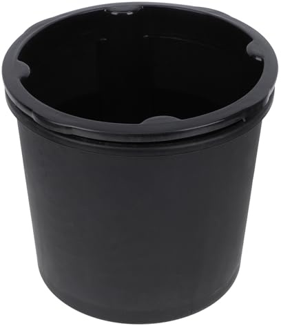 VALICLUD Vaso per Vivaio di Patate in Plastica Nero 29x26,5x24 Cm per Balconi e Aree Verdi, Contenitore Robusto per Coltivazione Tuberi Doppio Strato per Sviluppo Sano delle Radici