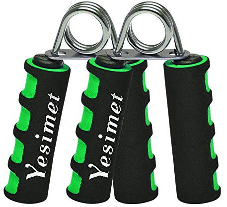 2 Pack Hand Grip Strengthener Set,Finger Gripper, Hand Grippers - Soft Foam Hand Exerciser for Quickly Increasing Wrist Forearm and Finger Strength