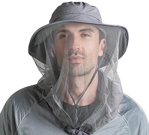 Beekeeper Beekeeping Hat with Veil Mosquito Head Net Hat Face Mesh Anti-Mosquito Fishing Hat Camping Mosquito Net Hat Bee Veil Hat Mosquito Hat Net Mesh Bee Suit Bug Insect Cap Hat for Men Women