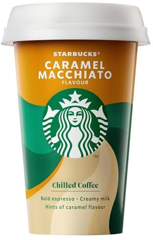 Starbucks Caramel Macchiato Flavour Chilled Coffee 220ml