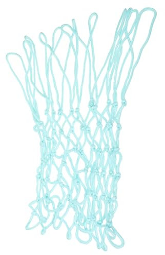 KICHOUSE Basketballnetz Leuchtendes Nylon Basketball Rahmennetz Strapazierfähig für und Außenbereiche Kompatibel mit Standard Basketballkörben