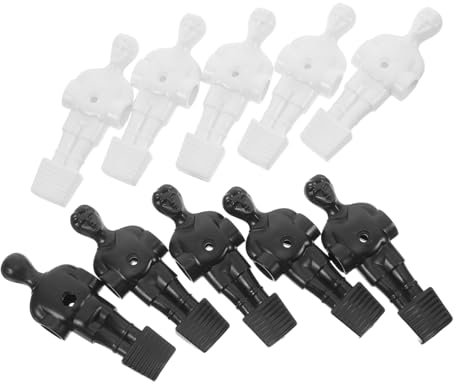 TOYANDONA 10 Stück Zubehör Für Tischfußball Kickerspieler-Statue Fußballzubehör Kleine Tischfußballspieler Kickerfiguren Kickerspieler Ersatz Ersatz-tischfußball-männer Die Hüften