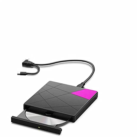 USB 3.0 Extern DVD/CD Burner Writer Super Slim Drive Rw sd Kortläsare bärbar dvd Spelare kompatibel med USB 2.0 / USB 1.0
