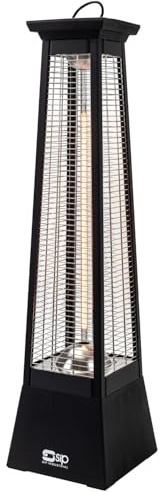 SIP Infrared Freestanding Pyramid Patio Heater - 2kW Electric Carbon Fibre Heater