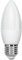 Bombilla LED C37 E27 3W, luz cálida, bajo consumo, larga vida útil, ideal para iluminación general y decoración en hogares.