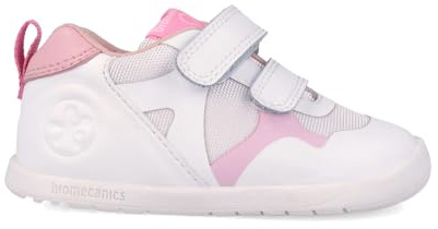 Biomecanics 262165, Scarpe da Ginnastica Bambina, Bianco e Rosa, 21 EU