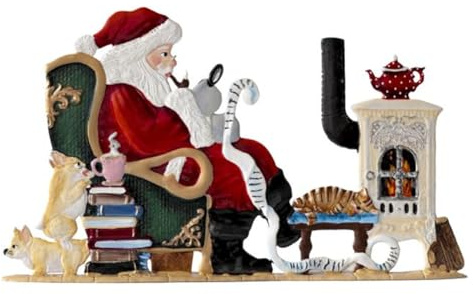 ETC Wilhelm Schweizer Figur aus Zinnlegierung Nikolaus mit Wunschliste Jahresnikolaus 2025