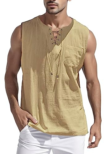 Jersey para hombre de gran tamaño, camiseta de tirantes para verano, cuello redondo, sin mangas, ropa de calle festiva, camiseta ligera transpirable, moda de verano, camiseta interior básica