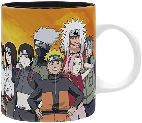 ABYSTYLE - Naruto Shippuden - Tasse - 320 ml - Ninjas aus Konoha