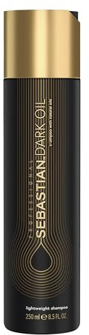 Sebastian Professional Dark Oil Shampoo | Shampoo Leggero, Effetto Seta Senza Appesantire | Capelli Lisci e Setosi Nutriente, Dona Corposità e Lucentezza | Per Tutti i Tipi di Capelli | 250ml