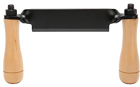 Straight Draw Knife, Metal Cutter Polished Draw Shave Tool for Woodworking Craft